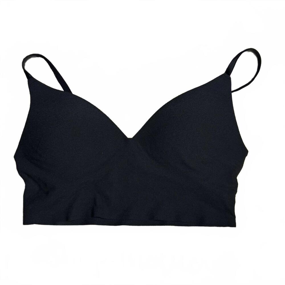 PINK by Victoria's Secret Black Wireless Push Up Bra